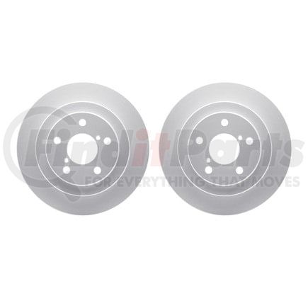 Dynamic Friction Company 4002-13001 Brake Rotors - GEOSPEC Coated