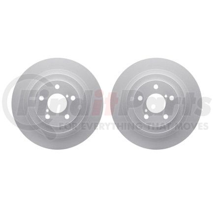 Dynamic Friction Company 4002-13008 Brake Rotors - GEOSPEC Coated