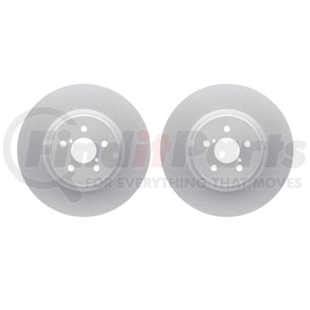 Dynamic Friction Company 4002-13007 Brake Rotors - GEOSPEC Coated