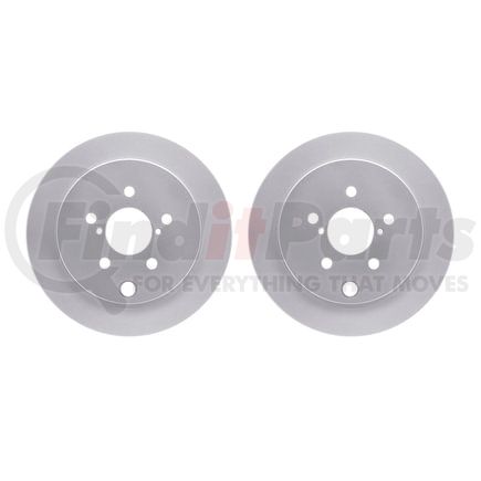 Dynamic Friction Company 4002-13014 Brake Rotors - GEOSPEC Coated
