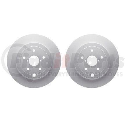 Dynamic Friction Company 4002-13011 Brake Rotors - GEOSPEC Coated
