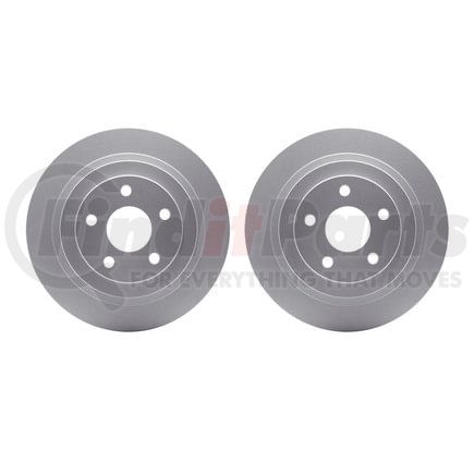 Dynamic Friction Company 4002-13018 Brake Rotors - GEOSPEC Coated