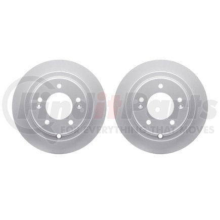 Dynamic Friction Company 4002-21010 Brake Rotors - GEOSPEC Coated