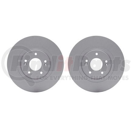 Dynamic Friction Company 4002-21021 Brake Rotors - GEOSPEC Coated