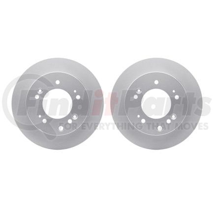 Dynamic Friction Company 4002-21017 Brake Rotors - GEOSPEC Coated