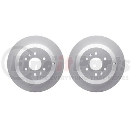 Dynamic Friction Company 4002-21018 Brake Rotors - GEOSPEC Coated