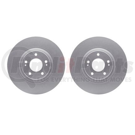 Dynamic Friction Company 4002-21025 Brake Rotors - GEOSPEC Coated