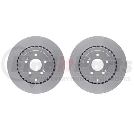 Dynamic Friction Company 4002-21029 Brake Rotors - GEOSPEC Coated