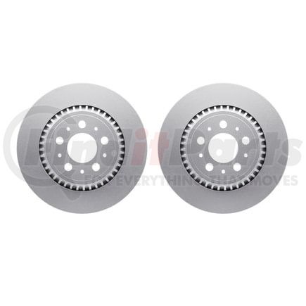 Dynamic Friction Company 4002-27021 Brake Rotors - GEOSPEC Coated