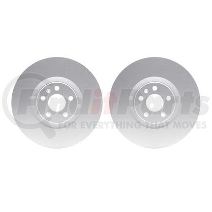 Dynamic Friction Company 4002-27028 Brake Rotors - GEOSPEC Coated