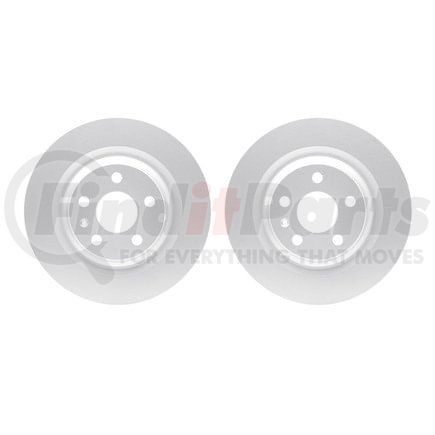 Dynamic Friction Company 4002-27033 Brake Rotors - GEOSPEC Coated
