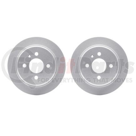 Dynamic Friction Company 4002-31002 Brake Rotors - GEOSPEC Coated