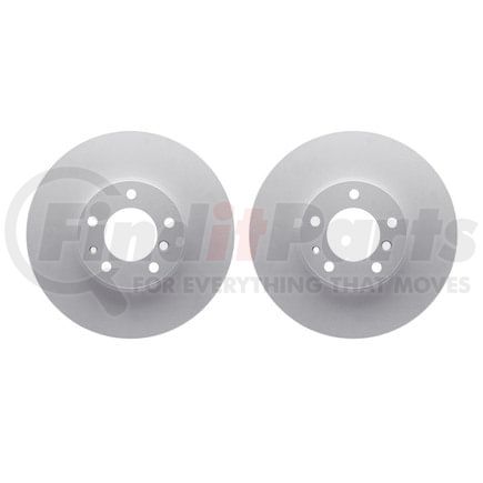 Dynamic Friction Company 4002-31008 Brake Rotors - GEOSPEC Coated
