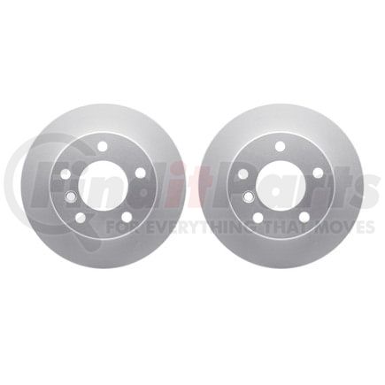 Dynamic Friction Company 4002-31016 Brake Rotors - GEOSPEC Coated