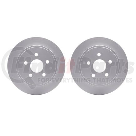 Dynamic Friction Company 4002-39006 Brake Rotors - GEOSPEC Coated