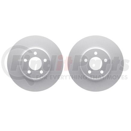 Dynamic Friction Company 4002-39007 Brake Rotors - GEOSPEC Coated