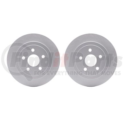 Dynamic Friction Company 4002-39003 Brake Rotors - GEOSPEC Coated