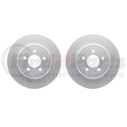 Dynamic Friction Company 4002-39010 Brake Rotors - GEOSPEC Coated