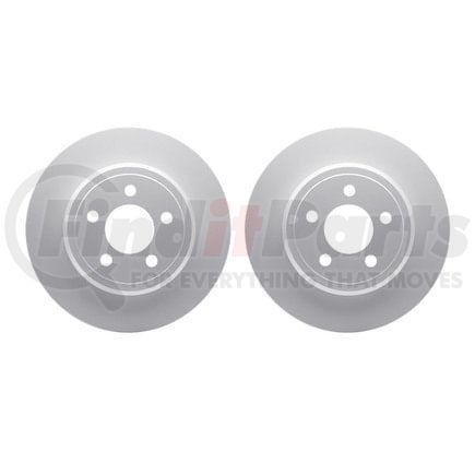 Dynamic Friction Company 4002-39008 Brake Rotors - GEOSPEC Coated