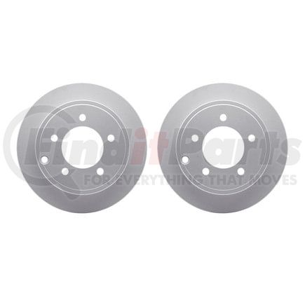 Dynamic Friction Company 4002-39014 Brake Rotors - GEOSPEC Coated