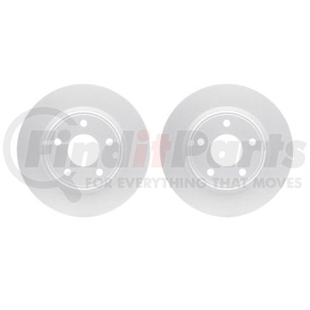 Dynamic Friction Company 4002-39020 Brake Rotors - GEOSPEC Coated