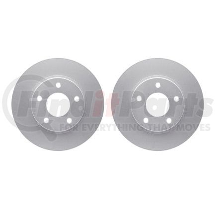 Dynamic Friction Company 4002-40008 Brake Rotors - GEOSPEC Coated