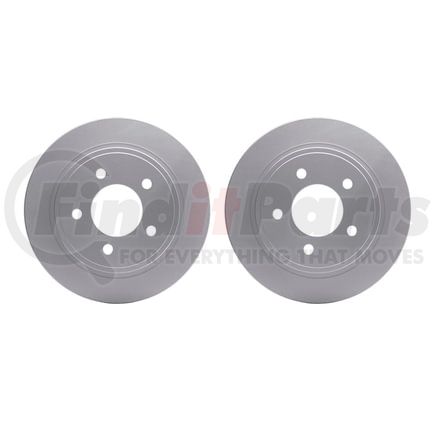 Dynamic Friction Company 4002-39018 Brake Rotors - GEOSPEC Coated