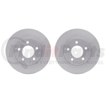 Dynamic Friction Company 4002-39019 Brake Rotors - GEOSPEC Coated