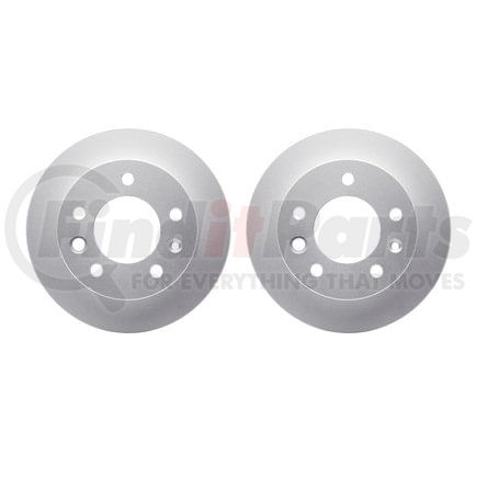 Dynamic Friction Company 4002-40014 Brake Rotors - GEOSPEC Coated