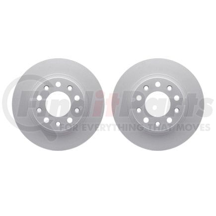 Dynamic Friction Company 4002-40010 Brake Rotors - GEOSPEC Coated