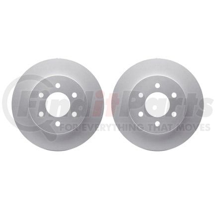 Dynamic Friction Company 4002-40028 Brake Rotors - GEOSPEC Coated