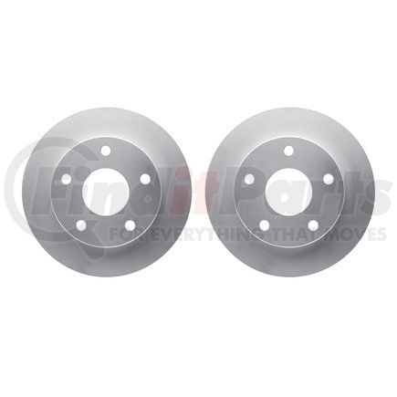 Dynamic Friction Company 4002-40024 Brake Rotors - GEOSPEC Coated