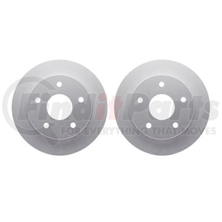 Dynamic Friction Company 4002-40033 Brake Rotors - GEOSPEC Coated
