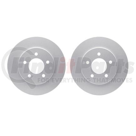 Dynamic Friction Company 4002-40029 Brake Rotors - GEOSPEC Coated