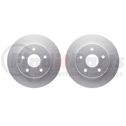 Dynamic Friction Company 4002-40035 Brake Rotors - GEOSPEC Coated