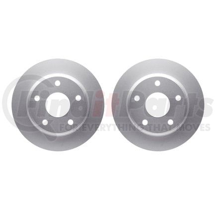 Dynamic Friction Company 4002-40046 Brake Rotors - GEOSPEC Coated