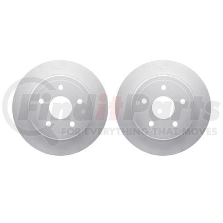 Dynamic Friction Company 4002-40045 Brake Rotors - GEOSPEC Coated