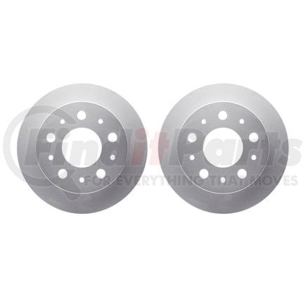 Dynamic Friction Company 4002-40053 Brake Rotors - GEOSPEC Coated