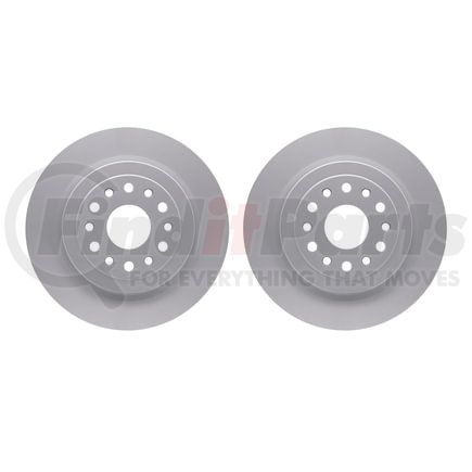 Dynamic Friction Company 4002-40058 Brake Rotors - GEOSPEC Coated