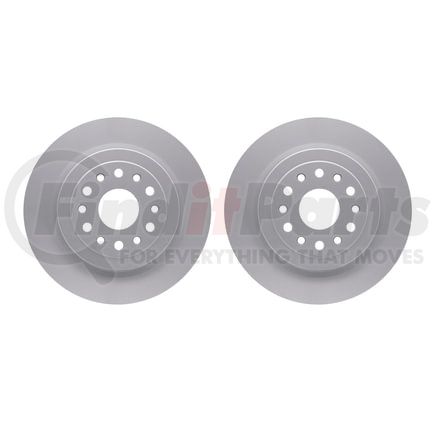 Dynamic Friction Company 4002-40058 Brake Rotors - GEOSPEC Coated