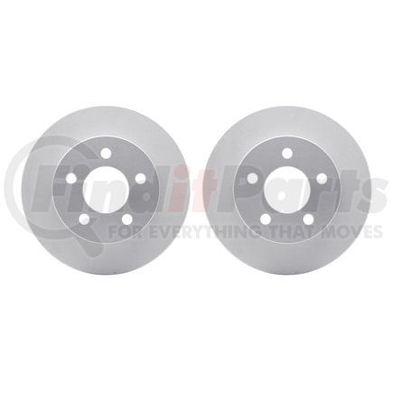 Dynamic Friction Company 4002-42018 Brake Rotors - GEOSPEC Coated