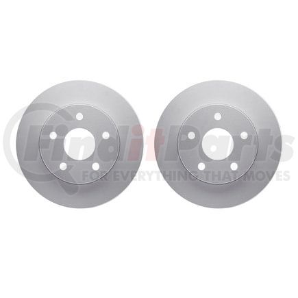 Dynamic Friction Company 4002-42020 Brake Rotors - GEOSPEC Coated