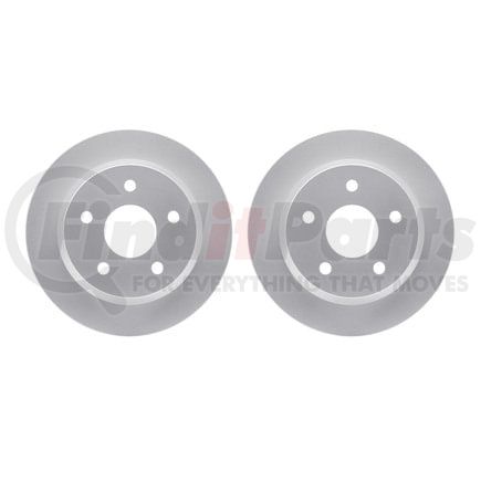 Dynamic Friction Company 4002-42021 Brake Rotors - GEOSPEC Coated