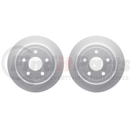 Dynamic Friction Company 4002-42025 Brake Rotors - GEOSPEC Coated