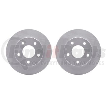 Dynamic Friction Company 4002-45000 Brake Rotors - GEOSPEC Coated