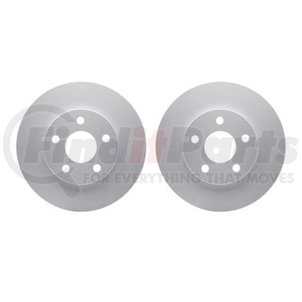 Dynamic Friction Company 4002-45003 Brake Rotors - GEOSPEC Coated