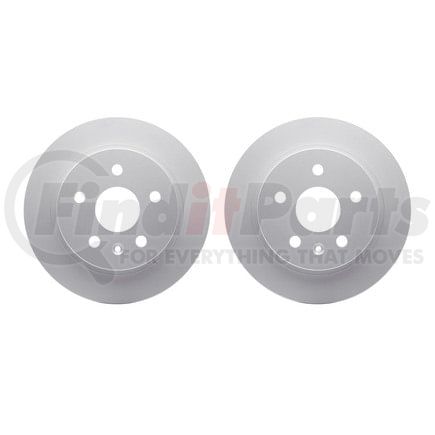Dynamic Friction Company 4002-45008 Brake Rotors - GEOSPEC Coated