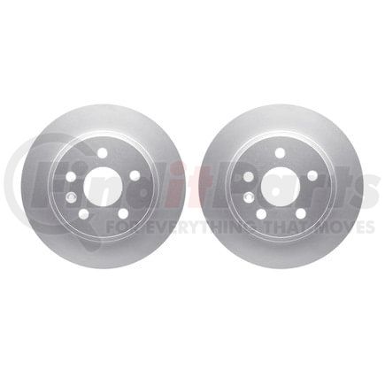 Dynamic Friction Company 4002-45011 Brake Rotors - GEOSPEC Coated