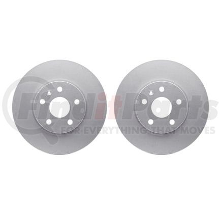 Dynamic Friction Company 4002-45009 Brake Rotors - GEOSPEC Coated