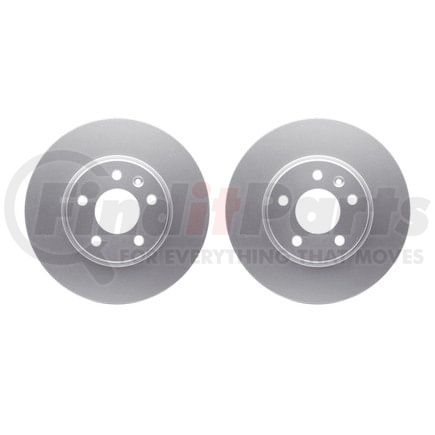 Dynamic Friction Company 4002-45017 Brake Rotors - GEOSPEC Coated